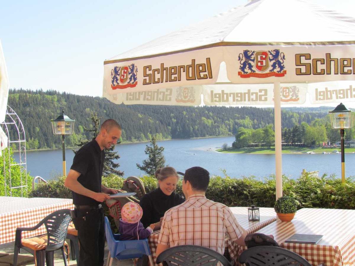 Hotel Seeblick Saalburg Kültér fotó